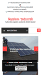 Mobile Screenshot of napelem.us