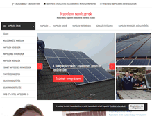 Tablet Screenshot of napelem.us